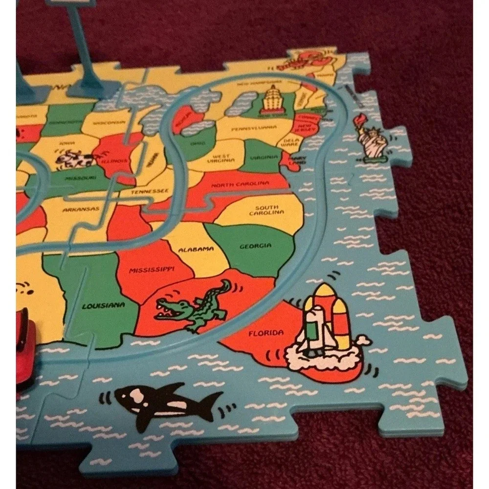 Plas-Toy vtg puzzle